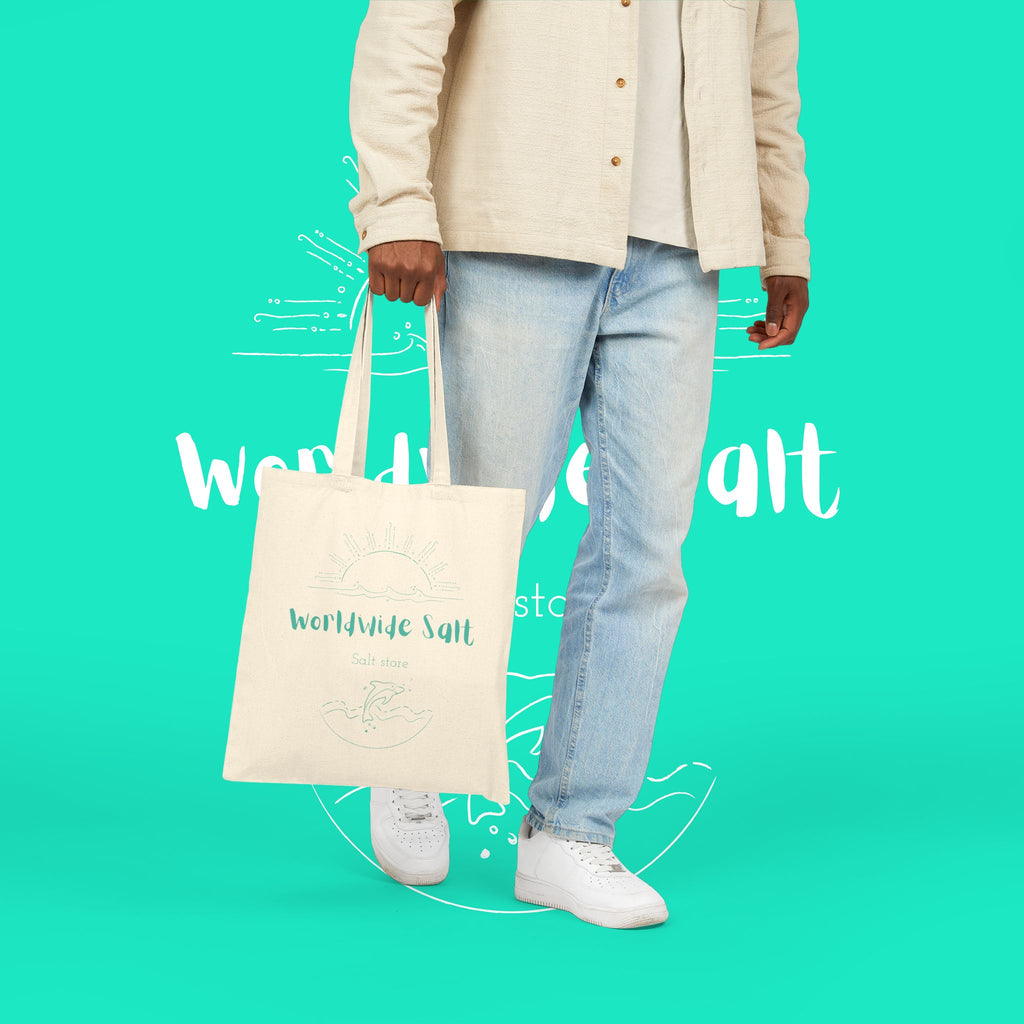 Worldwide Salt Canvas Tote Bag