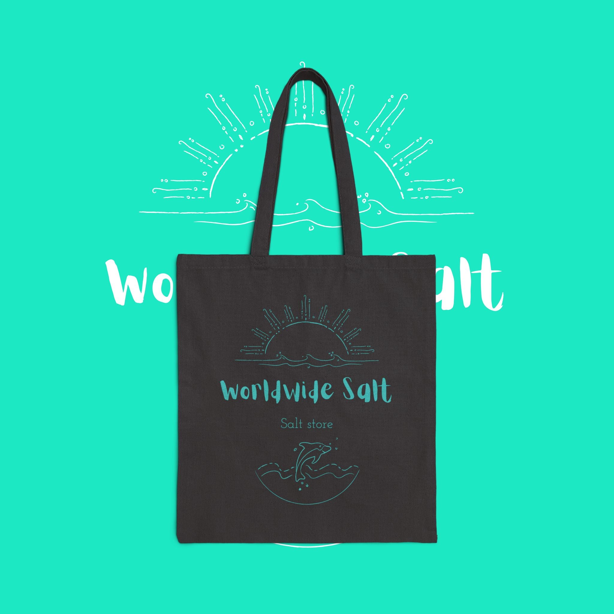 Worldwide Salt Canvas Tote Bag