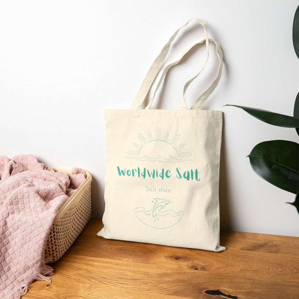 Worldwide Salt Canvas Tote Bag